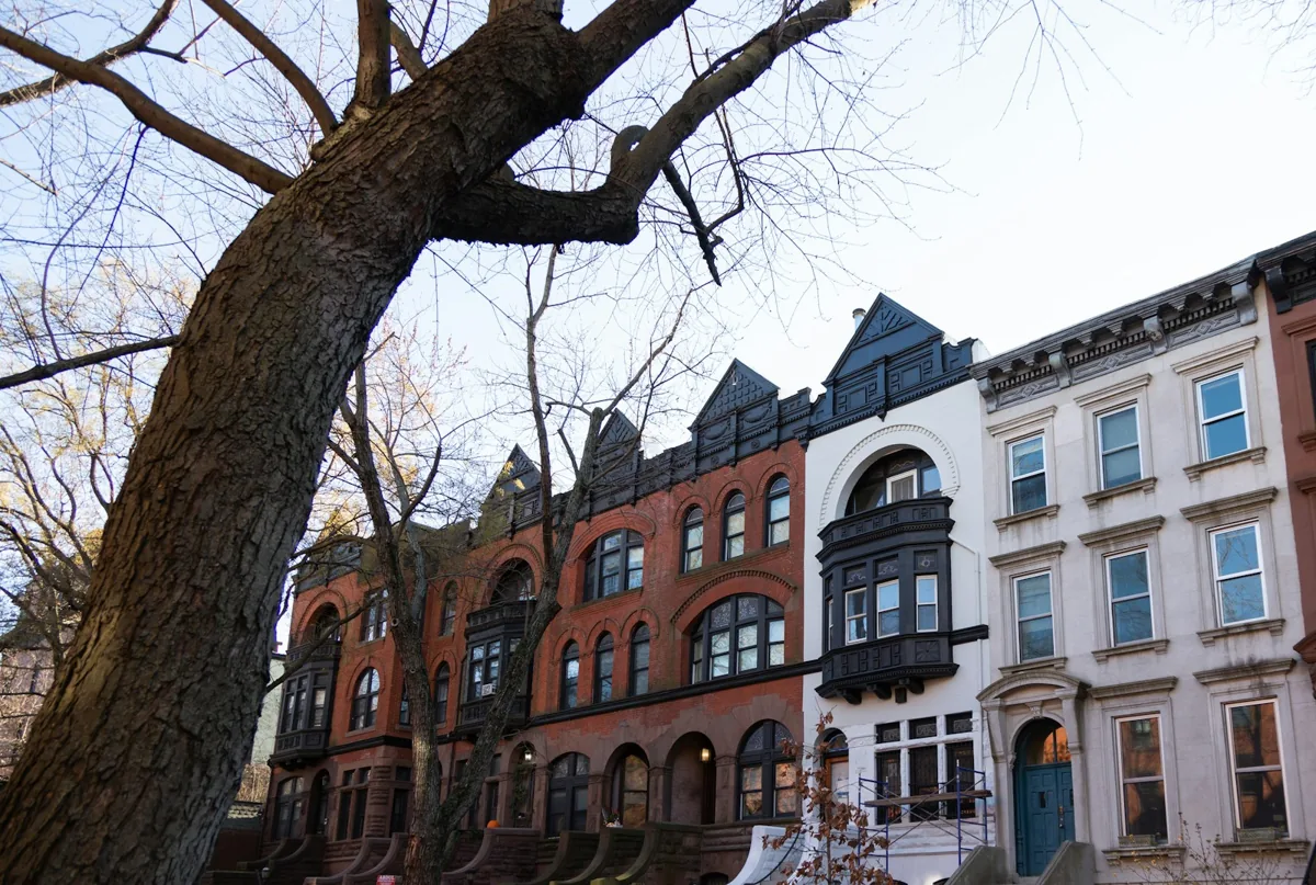 Historic row houses in Park Slope, Brooklyn